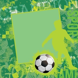 Communie Geschenkkaartje Mathieu   Voor de echte voetballiefhebber Voorkant