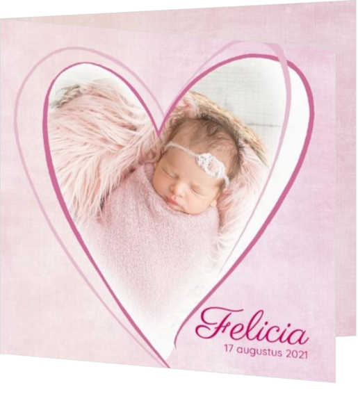 Felicia - Roze hart 