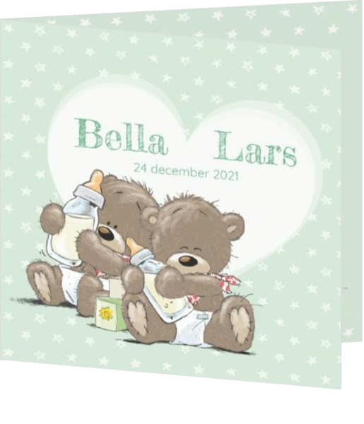 Bella Lars - Tweeling beertjes