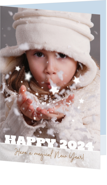 Nieuwjaarskaart - Happy 2024