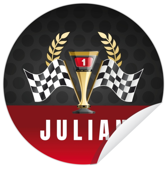 Communie Sticker Julian - Raceauto