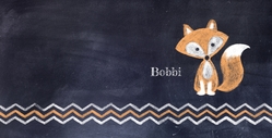 Bobbi   Lief vosje  Achterkant/Voorkant